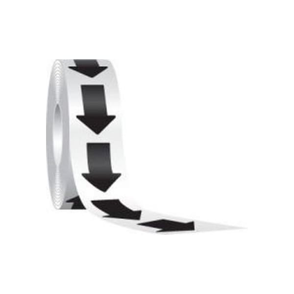 Accuform FLOOR MARKING SHAPES ARROW 2 in COLOR PTS218BK PTS218BK - main